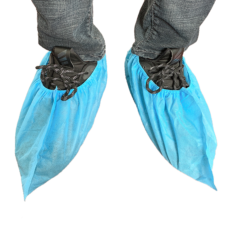 Disposable safety non woven overshoes 