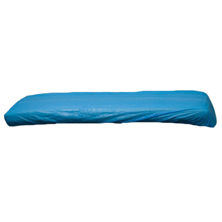 CPE Plastic Disposable Blue Bed Cover